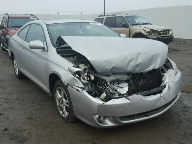 4T1CE38P15U984532 - 2005 TOYOTA CAMRY SOLA SILVER photo 1