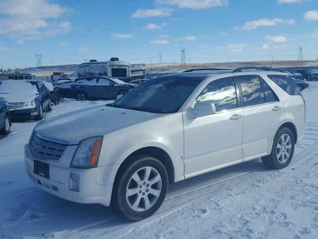 1GYEE637560146089 - 2006 CADILLAC SRX WHITE photo 2