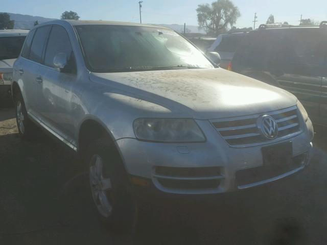 WVGPT77L96D056241 - 2006 VOLKSWAGEN TOUAREG TD SILVER photo 1