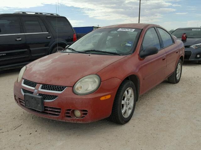 1B3ES56C13D253146 - 2003 DODGE NEON SXT RED photo 2