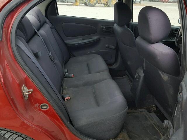 1B3ES56C13D253146 - 2003 DODGE NEON SXT RED photo 6