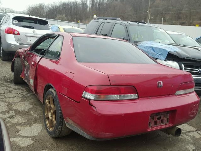 JHMBB6248VC010883 - 1997 HONDA PRELUDE RED photo 3