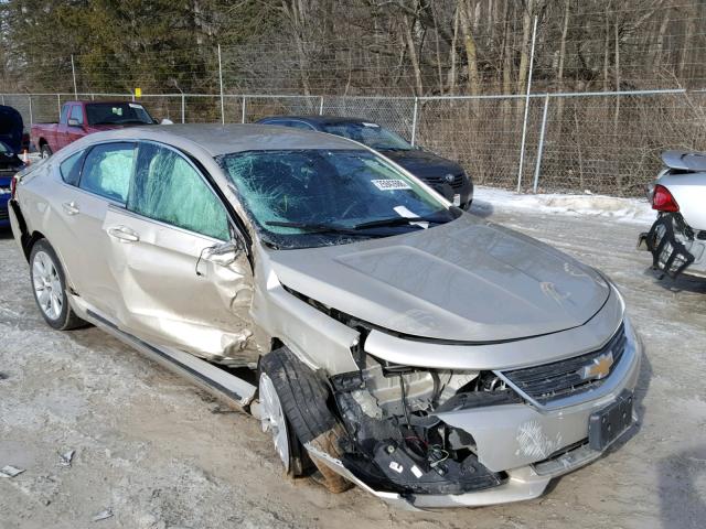 2G11Y5SL0E9144025 - 2014 CHEVROLET IMPALA LS GOLD photo 1