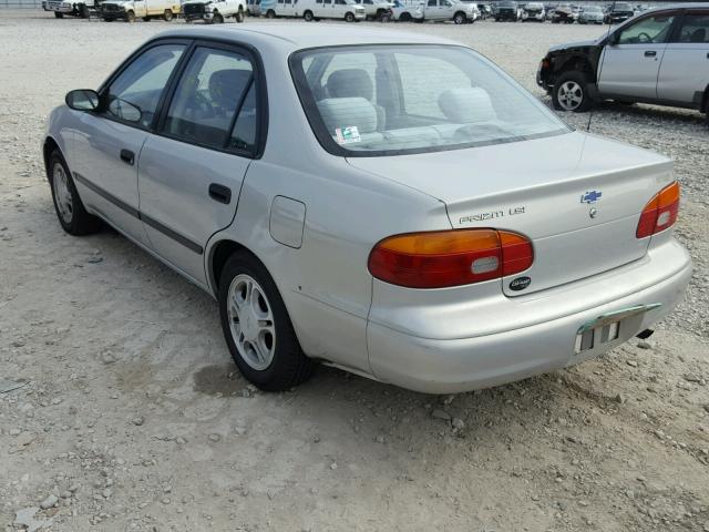1Y1SK52812Z403014 - 2002 CHEVROLET GEO PRIZM 银色 照片 3
