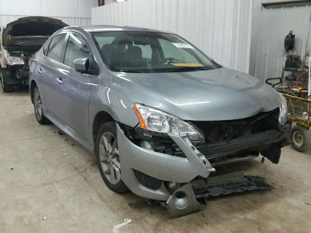 3N1AB7AP7EY290949 - 2014 NISSAN SENTRA S/S CHARCOAL photo 1