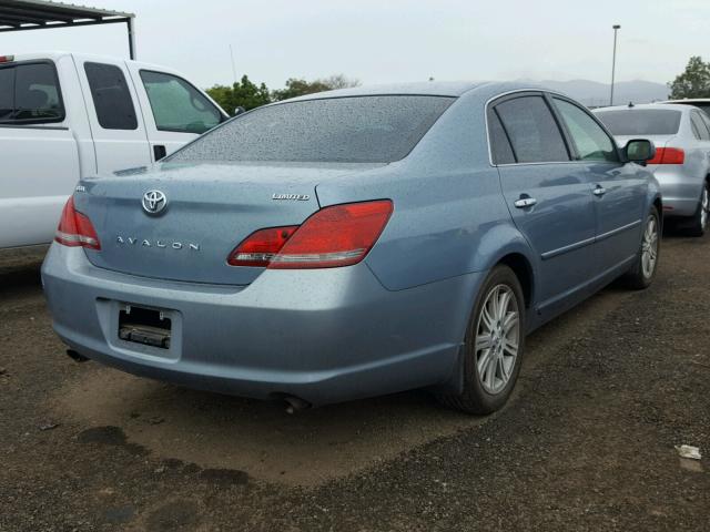 4T1BK36B78U302432 - 2008 TOYOTA AVALON XL BLUE photo 4