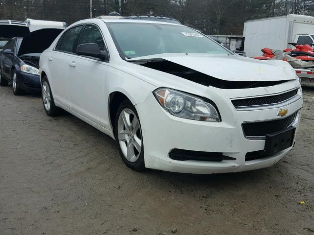 1G1ZB5E15BF261276 - 2011 CHEVROLET MALIBU LS WHITE photo 1