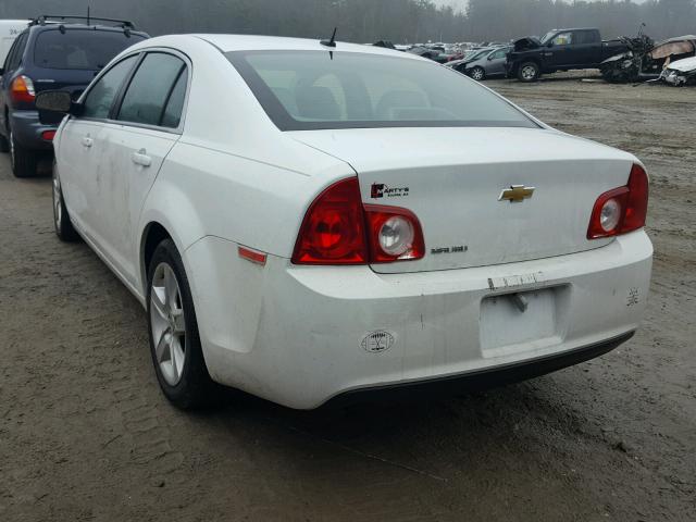 1G1ZB5E15BF261276 - 2011 CHEVROLET MALIBU LS თეთრი ფოტო 3