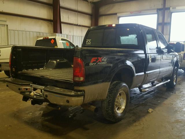 1FTNW21PX3ED04780 - 2003 FORD F250 SUPER BLACK photo 4