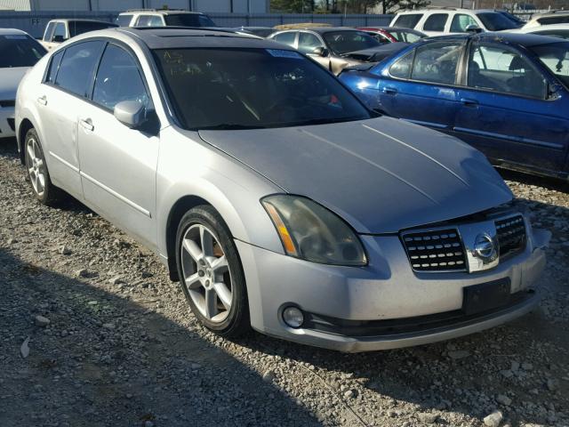 1N4BA41E94C851456 - 2004 NISSAN MAXIMA SE SILVER photo 1