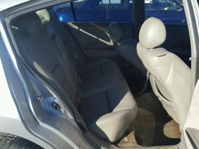 1N4BA41E94C851456 - 2004 NISSAN MAXIMA SE SILVER photo 6