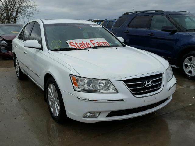 5NPEU46F79H436101 - 2009 HYUNDAI SONATA SE WHITE photo 1