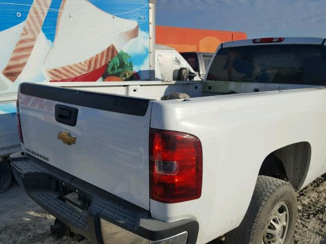 1GC0CVCG7BF160471 - 2011 CHEVROLET SILVERADO WHITE photo 9