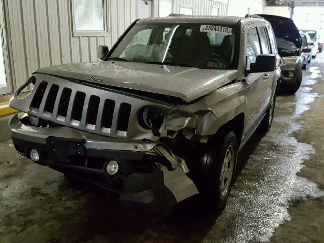 1C4NJRBB7GD521774 - 2016 JEEP PATRIOT SP GRAY photo 2