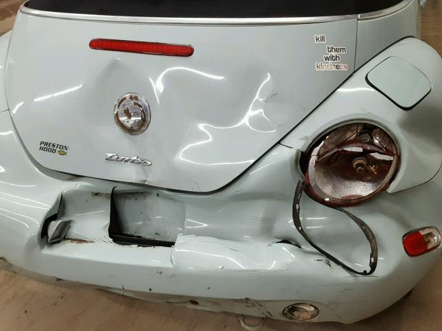 3VWCD31Y95M313217 - 2005 VOLKSWAGEN NEW BEETLE 蓝色 照片 9