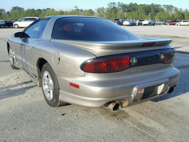 2G2FS22K912109950 - 2001 PONTIAC FIREBIRD TAN photo 3