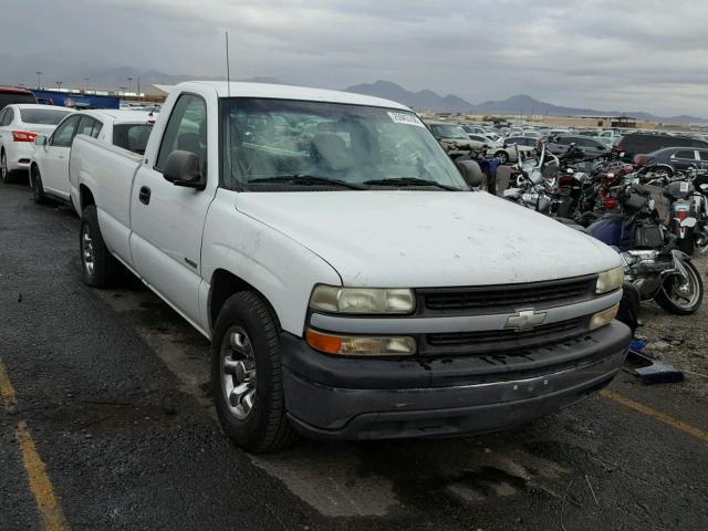 1GCEC14V2YE165619 - 2000 CHEVROLET SILVERADO WHITE photo 1