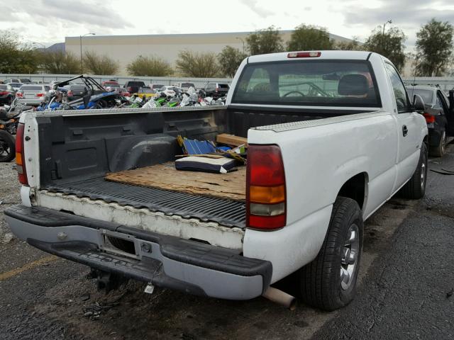 1GCEC14V2YE165619 - 2000 CHEVROLET SILVERADO WHITE photo 4