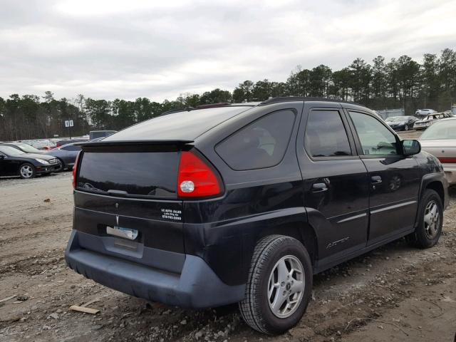 3G7DA03EX3S554888 - 2003 PONTIAC AZTEK BLACK photo 4