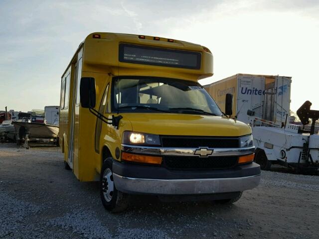 1GB6G5BG6D1126378 - 2013 CHEVROLET EXPRESS G4 YELLOW photo 1