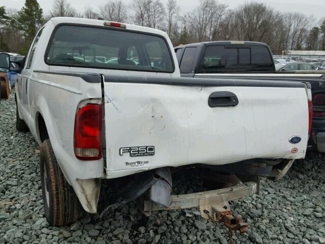 1FTNW20L14EB30338 - 2004 FORD F250 SUPER WHITE photo 3