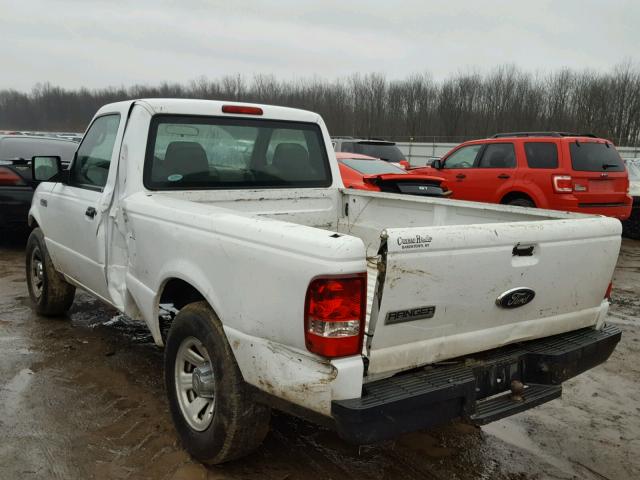 1FTYR10D48PA95327 - 2008 FORD RANGER WHITE photo 3