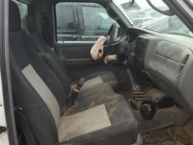 1FTYR10D48PA95327 - 2008 FORD RANGER WHITE photo 5