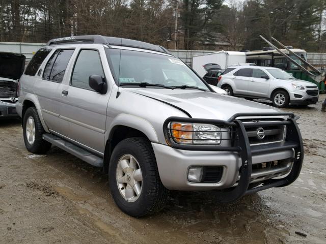 JN8DR09Y92W719512 - 2002 NISSAN PATHFINDER SILVER photo 1