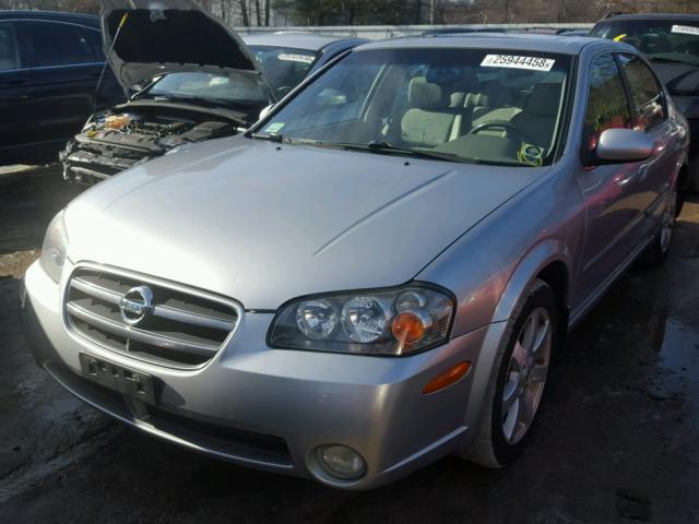 JN1DA31A53T423783 - 2003 NISSAN MAXIMA GLE SILVER photo 2