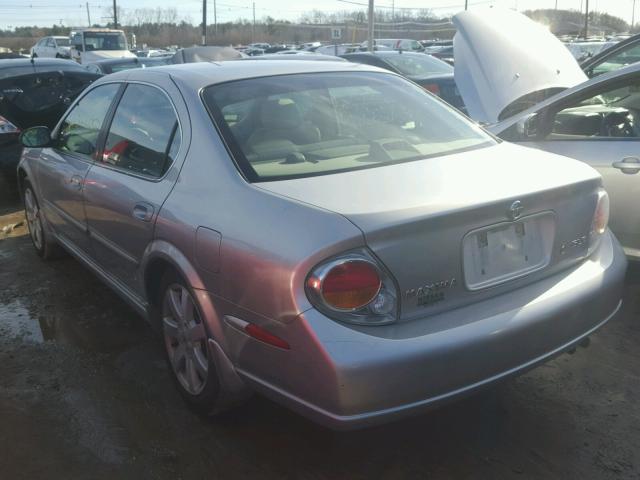 JN1DA31A53T423783 - 2003 NISSAN MAXIMA GLE SILVER photo 3