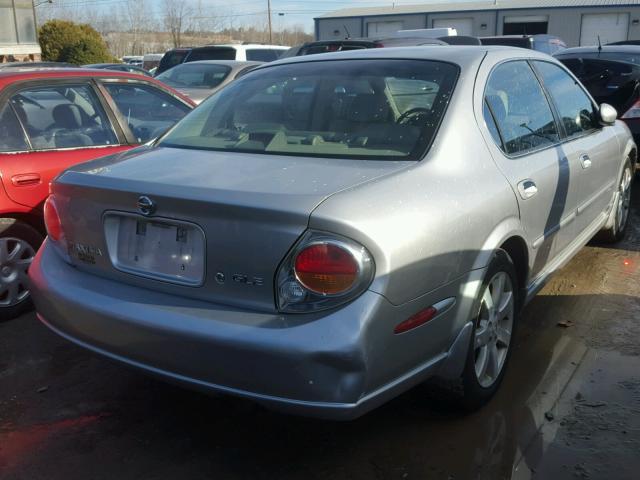 JN1DA31A53T423783 - 2003 NISSAN MAXIMA GLE SILVER photo 4