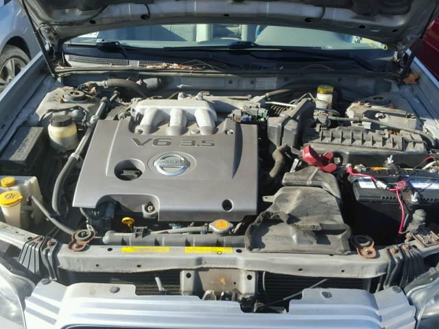 JN1DA31A53T423783 - 2003 NISSAN MAXIMA GLE SILVER photo 7