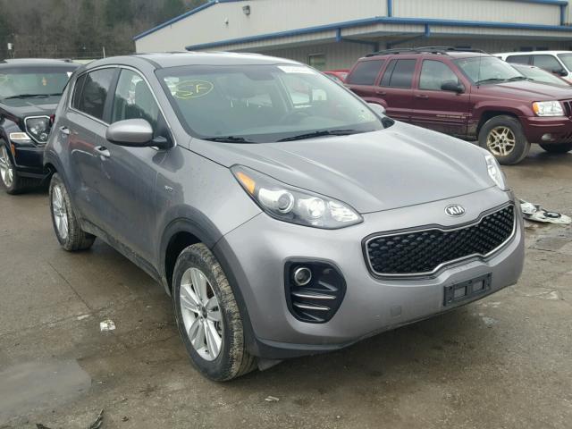 KNDPMCAC4H7283311 - 2017 KIA SPORTAGE L SILVER photo 1