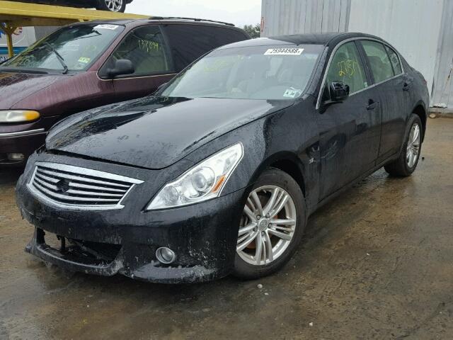 JN1CV6AR1FM651432 - 2015 INFINITI Q40 BLACK photo 2