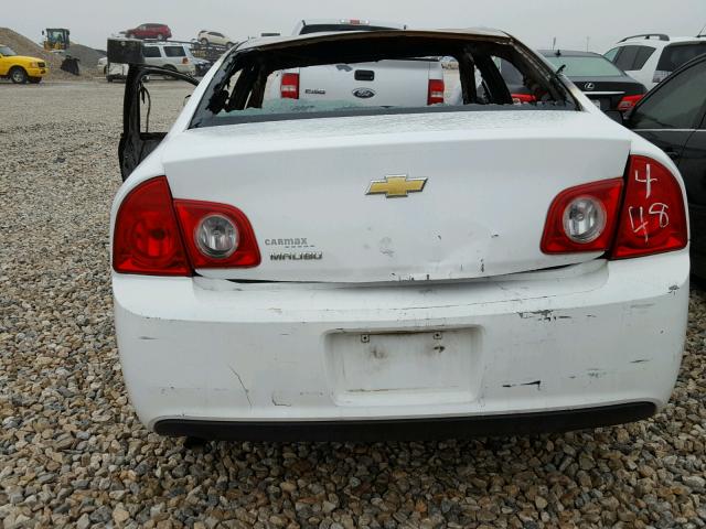 1G1ZA5EU0CF398544 - 2012 CHEVROLET MALIBU LS 白色 照片 10