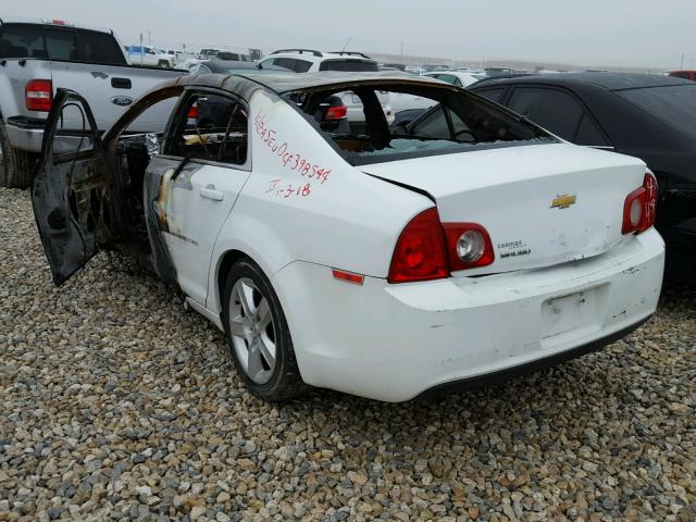1G1ZA5EU0CF398544 - 2012 CHEVROLET MALIBU LS 白色 照片 3