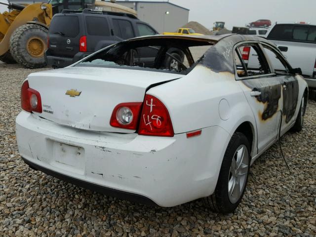 1G1ZA5EU0CF398544 - 2012 CHEVROLET MALIBU LS 白色 照片 4