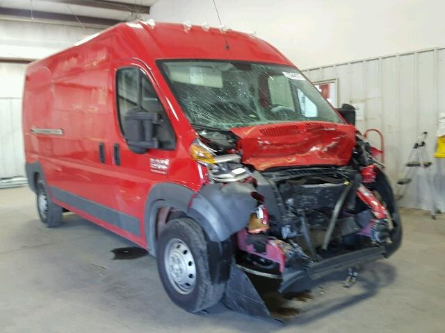 3C6TRVDG8GE134304 - 2016 RAM PROMASTER 红色 照片 1