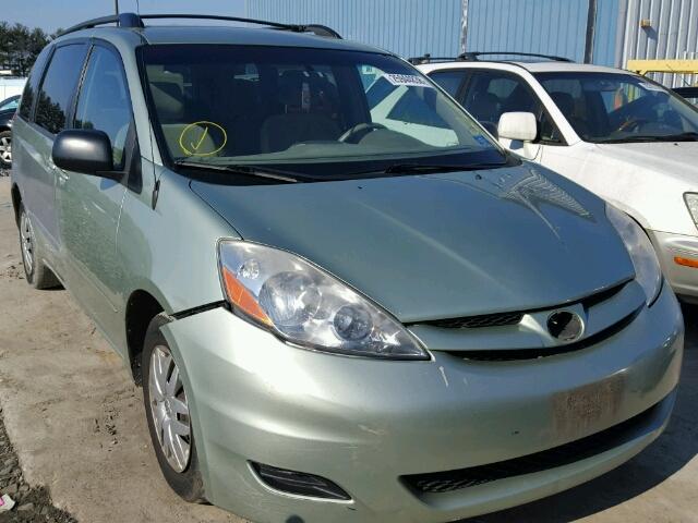 5TDZK23C18S112205 - 2008 TOYOTA SIENNA CE GREEN photo 1