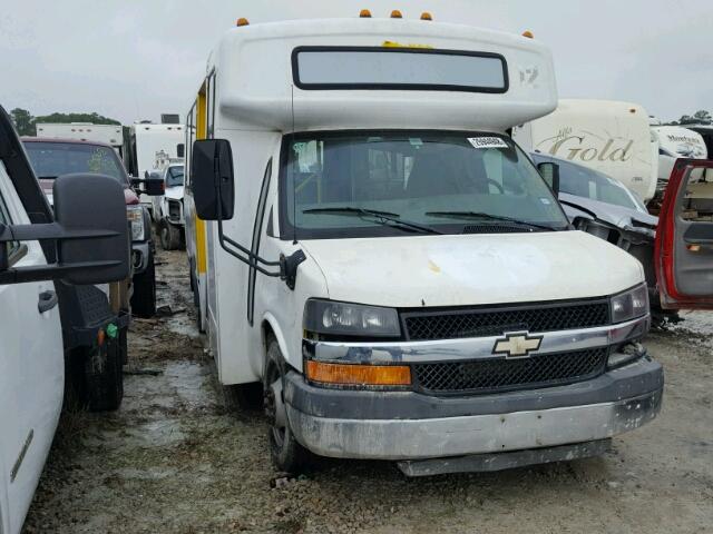 1GBJG31K591173767 - 2009 CHEVROLET EXPRESS G3 WHITE photo 1