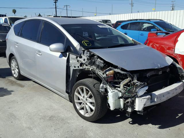 JTDZN3EU5C3111555 - 2012 TOYOTA PRIUS V SILVER photo 1