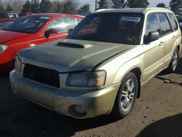 JF1SG69634G706512 - 2004 SUBARU FORESTER 2 GOLD photo 2