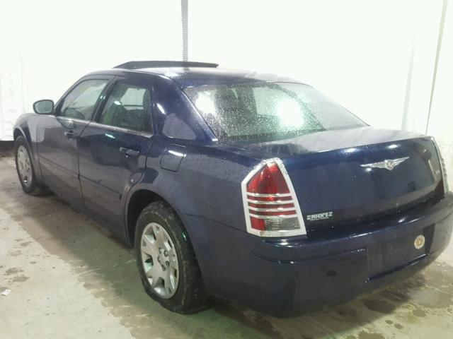 2C3JA43R65H564018 - 2005 CHRYSLER 300 BLUE photo 3