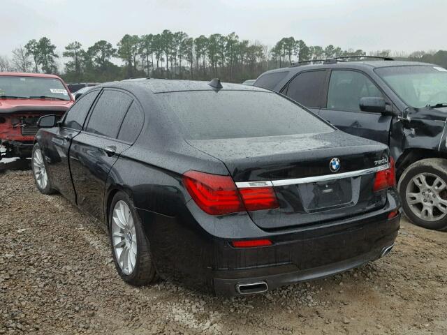 WBAYE8C59ED134593 - 2014 BMW 750 LI BLACK photo 3