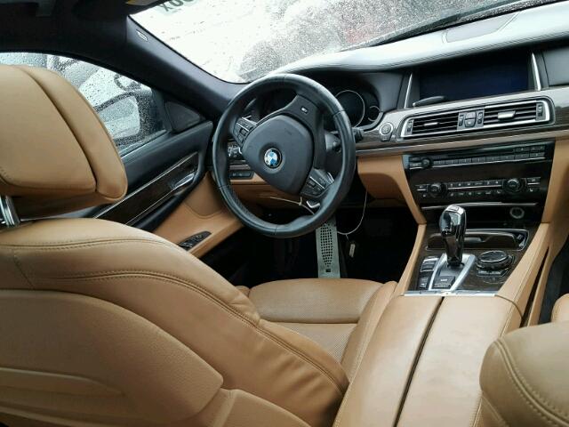 WBAYE8C59ED134593 - 2014 BMW 750 LI BLACK photo 9
