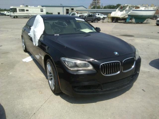 WBAYE8C53DD133454 - 2013 BMW 750LI BLACK photo 1