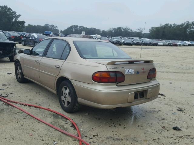 1G1NE52J33M588444 - 2003 CHEVROLET MALIBU LS GOLD photo 3