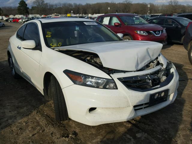 1HGCS2B80CA011344 - 2012 HONDA ACCORD EXL WHITE photo 1