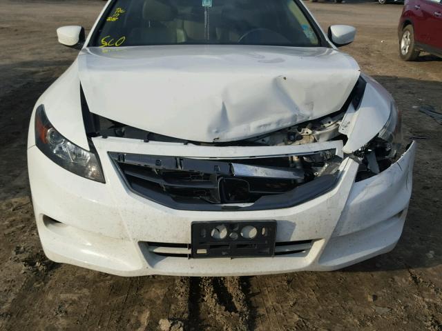 1HGCS2B80CA011344 - 2012 HONDA ACCORD EXL WHITE photo 7