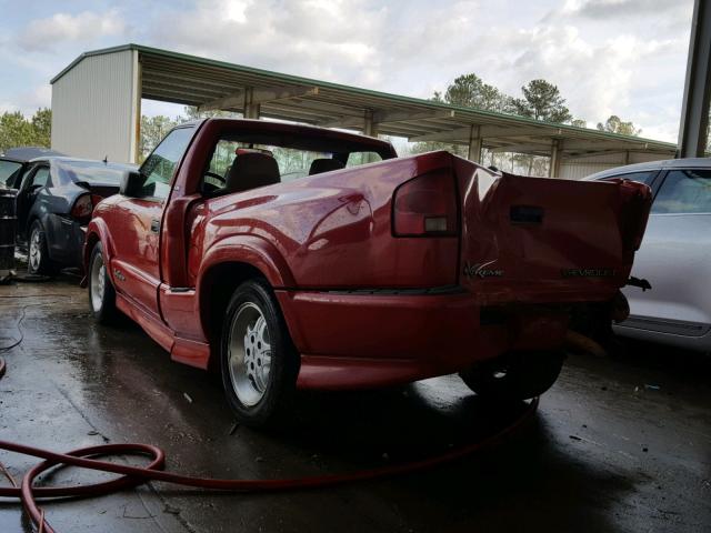 1GCCS1443Y8179027 - 2000 CHEVROLET S TRUCK S1 RED photo 3